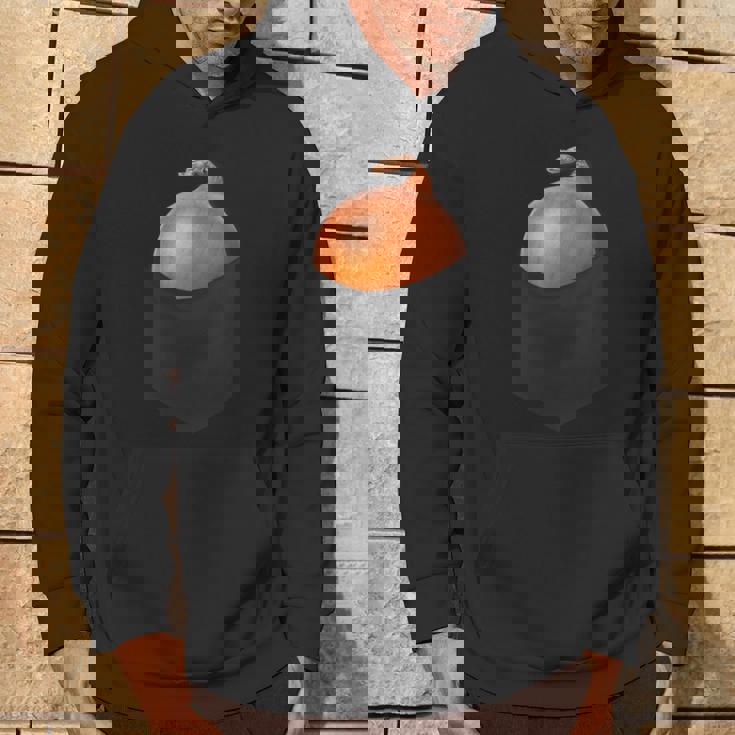 ポケットに入った玉ねぎ、胸に面白い玉ねぎ。 パーカー ライフスタイル