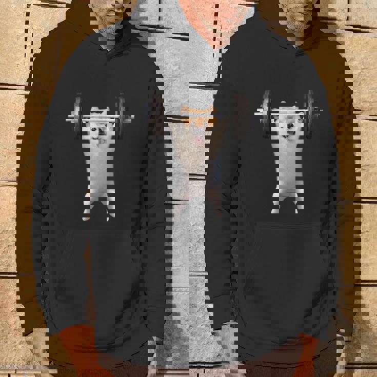 ポメラニアン イヌ 面白いtシャツ 犬 筋トレ 文字入り メンズ おもしろ 面白い 服 グッズ 文字tシャツ ネタ パーカー ライフスタイル