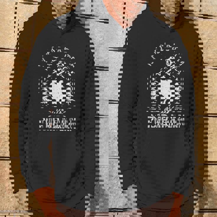 ポメラニアンライフベターママパパ犬 パーカー ライフスタイル