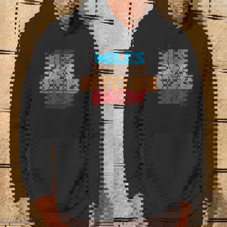 マイルス・デイビス・ビッチズ・ブリュー・ディストレストッド パーカー ライフスタイル