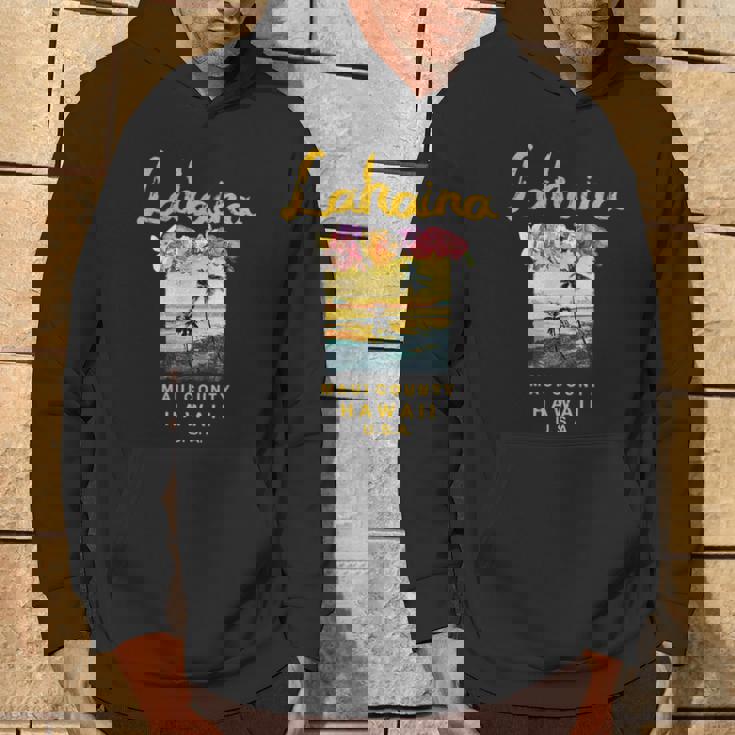 マウイ ラハイナ ハワイ ヴィンテージ ハワイアン パーカー ライフスタイル