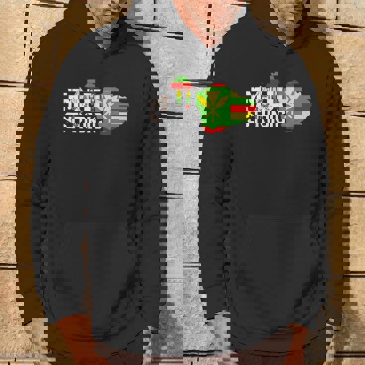 マウイ・ハワイ・ストロングのために祈って パーカー ライフスタイル