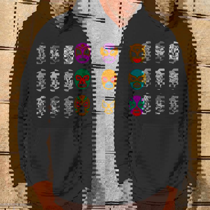 マスク・オブ・レジェンド レトロ・ルチャ・リブレ パーカー ライフスタイル