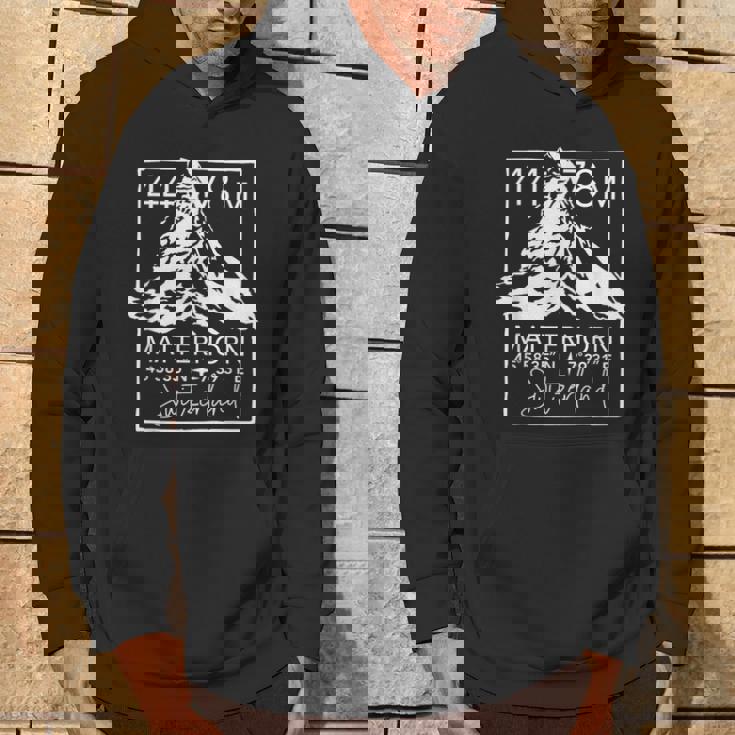 マッターホルン山 ツェルマット ハイキング スイス ギフト パーカー ライフスタイル