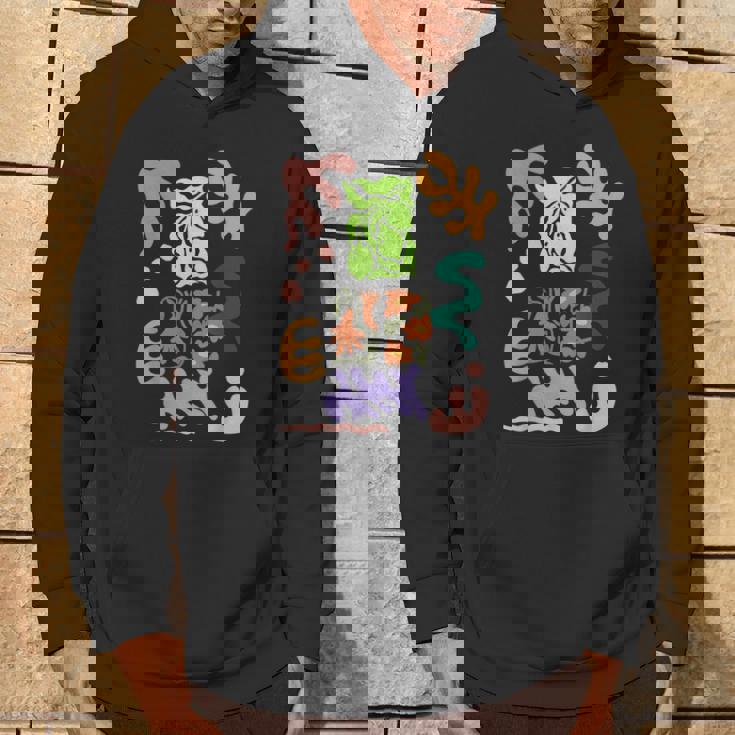 マティス風絵画 ボタニカル 花柄 抽象模様 パーカー ライフスタイル