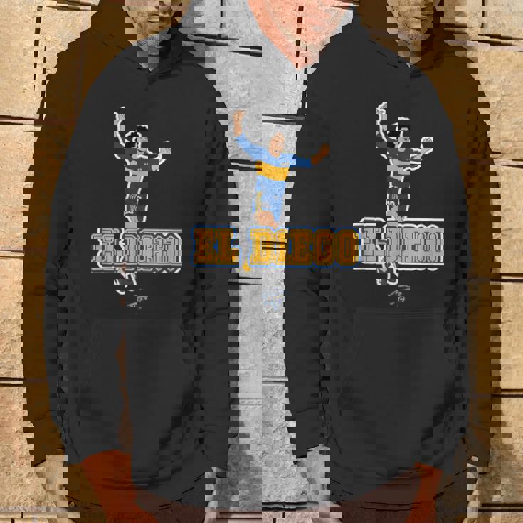 マラドーナ エル ディエゴ ボカ パーカー ライフスタイル