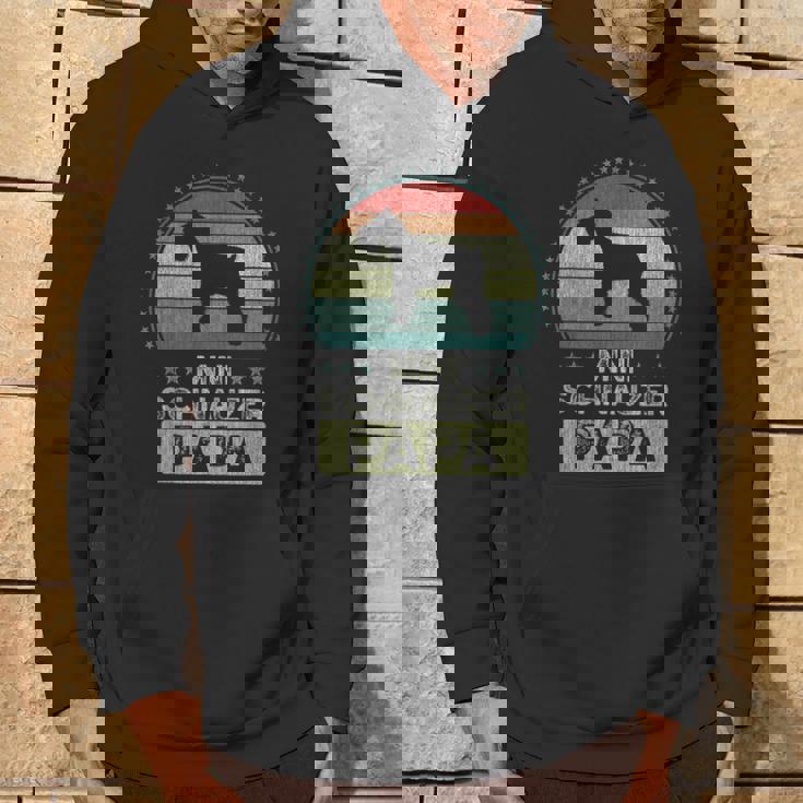 ミニチュアシュナウザー 父の日 ミニチュアシュナウザーパパ パーカー ライフスタイル