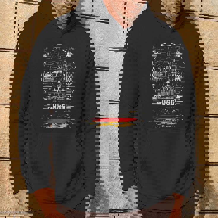 ミュンヘンお土産 ミュンヘン ドイツ国旗 パーカー ライフスタイル