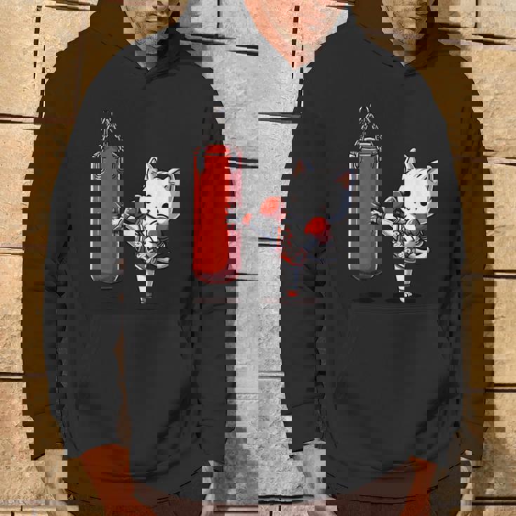 ムエタイ猫、キックボクシング パーカー ライフスタイル