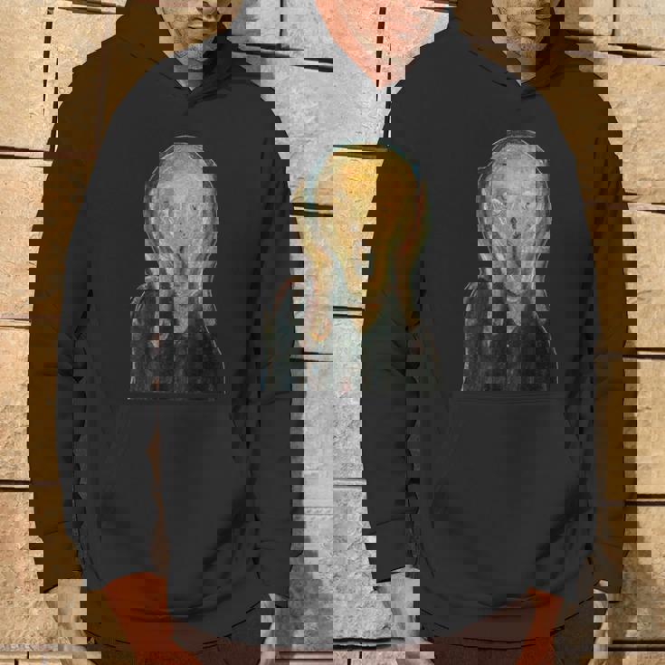 ムンクの叫び《切り抜き》【世界の名画】エドヴァルド・ムンク Munch 美術館アート パーカー ライフスタイル