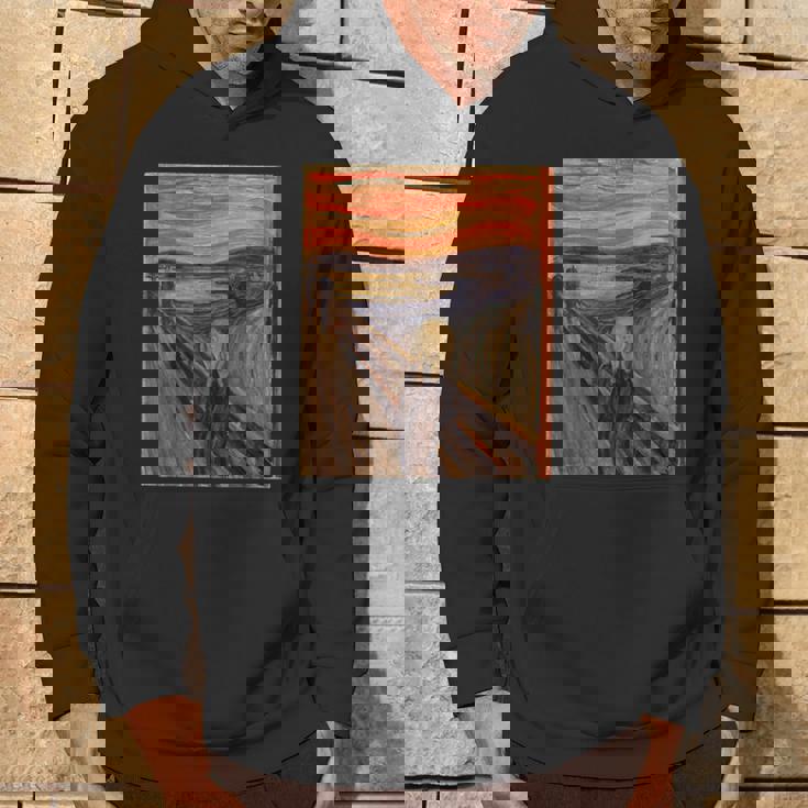 ムンクの叫び【世界の名画】エドヴァルド・ムンク Edvard Munch 美術館アート パーカー ライフスタイル