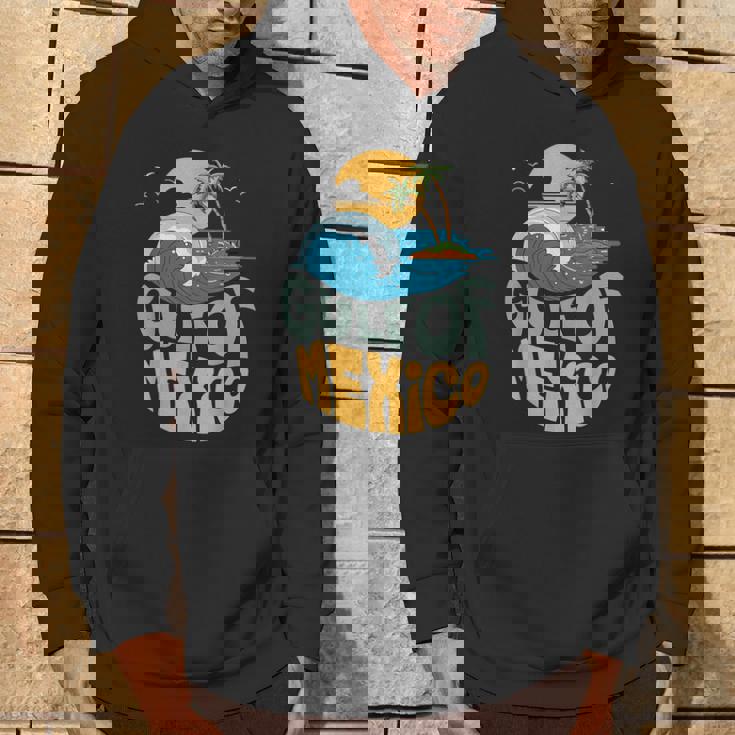 メキシコ湾 1550 レトロ ビーチ ゴルフォ・デ・メキシコ メンズ レディース パーカー ライフスタイル