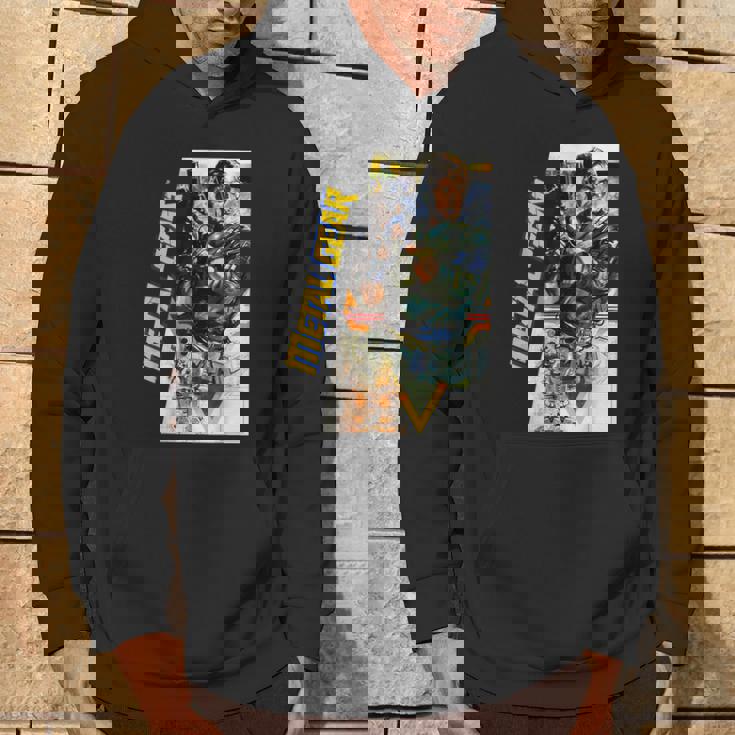 メタルギアボックス アート タクティカル スパイ活動 レトロゲーマー パーカー ライフスタイル