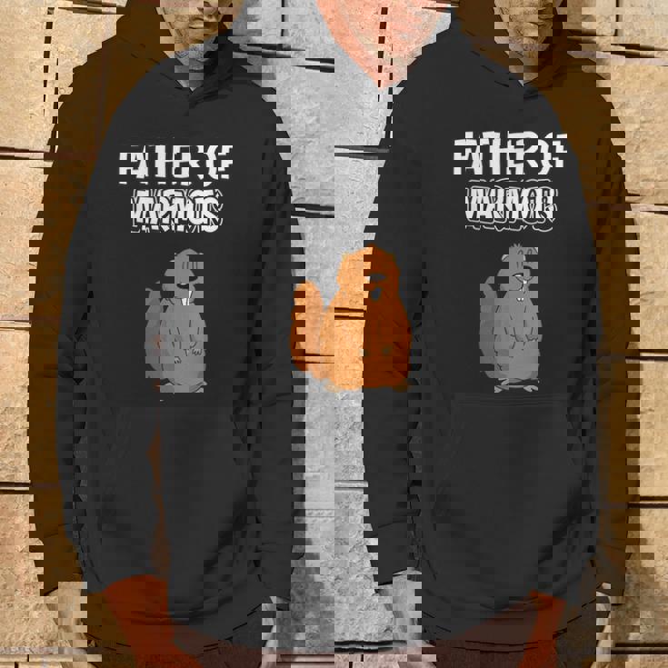 メンズ・ボーイズ・マーモット・パパ 父の日 マーモットの父 パーカー ライフスタイル