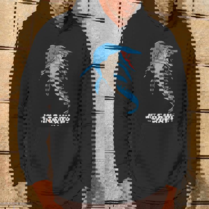 モササウルス 先史時代デザイン パーカー ライフスタイル