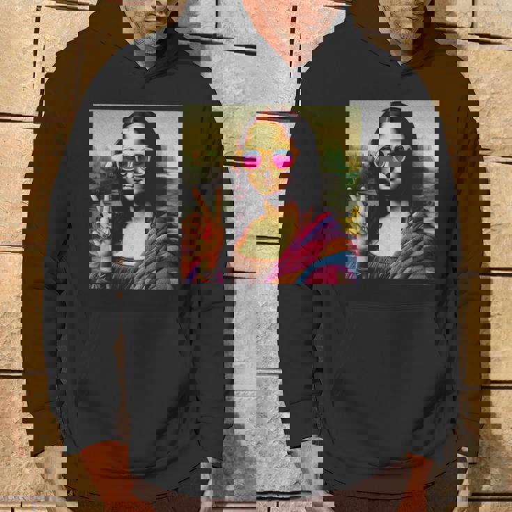 モナリザvサイン パーカー ライフスタイル