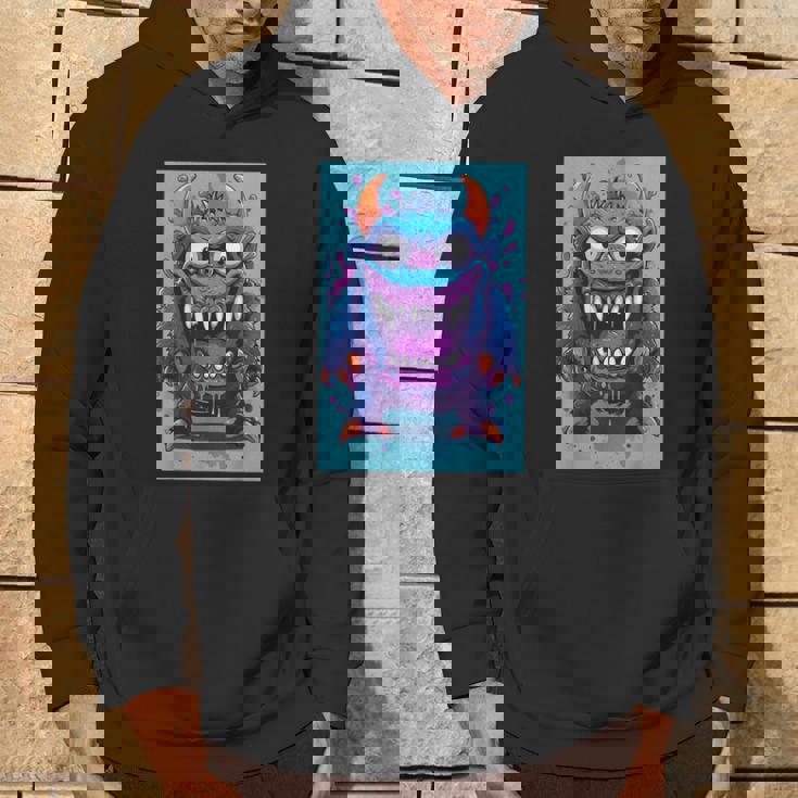 モンスター ハロウィン 怖い 面白い かわいい モンスター モチーフ パーカー ライフスタイル