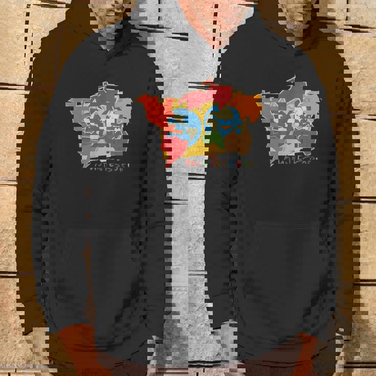 モンテッソーリ大陸の地図 パーカー ライフスタイル