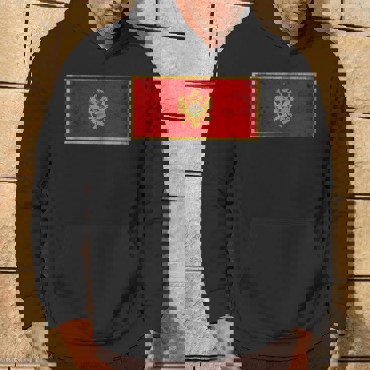 モンテネグロ国旗グラフィック メンズ レディース キッズ パーカー ライフスタイル