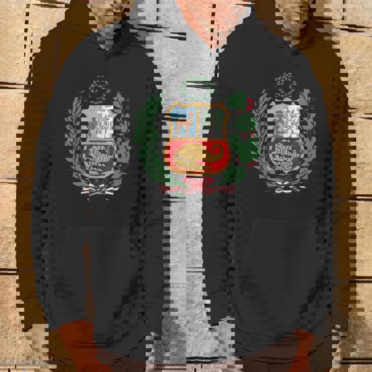 ユニセックス ペルーポロ ペルーストライプ レッド フットボール サッカー クレスト パーカー ライフスタイル