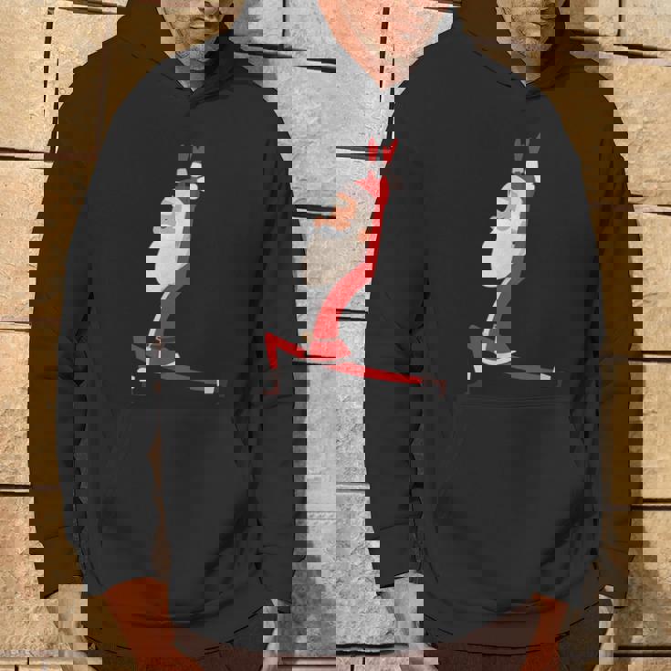 ヨガ サンタ クリスマス ワークアウト パーカー ライフスタイル