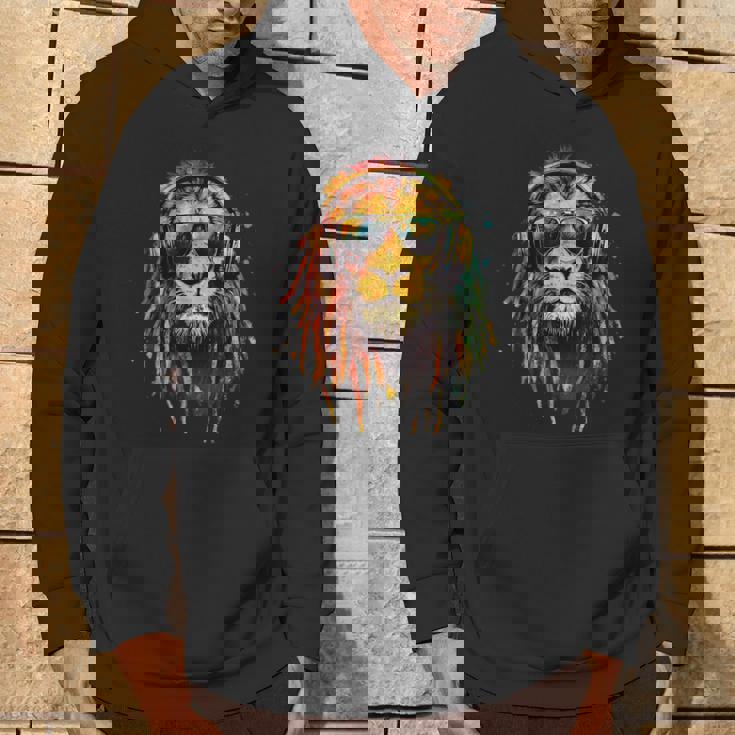 ラスタ・レゲエ Dj ユダのライオン・ラスタファリアン・ルーツ ジャマイカ パーカー ライフスタイル