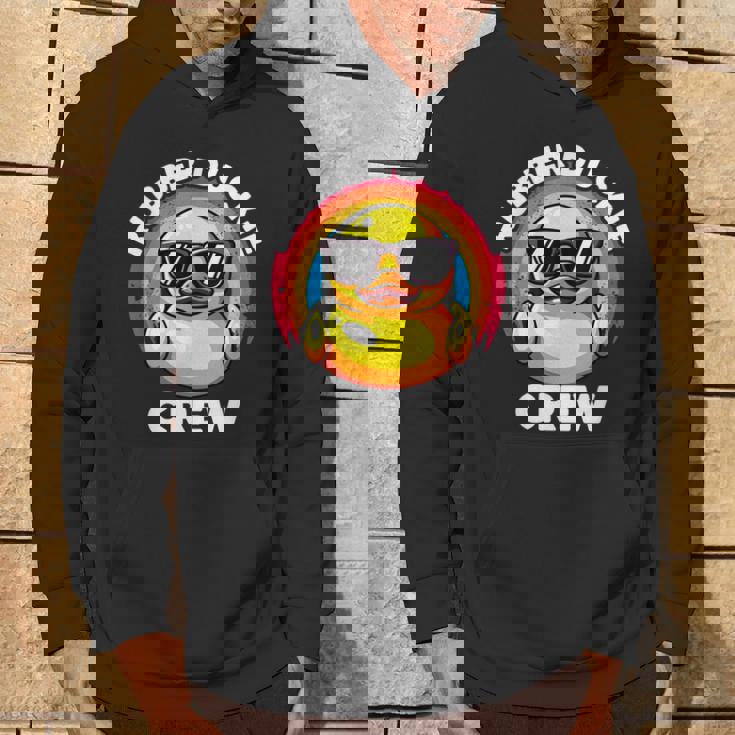 ラバーダッキークルーアイラブダックスラバーズファニーラバーダック パーカー ライフスタイル