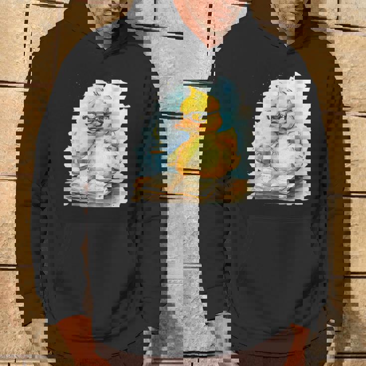 ラバーダックリーダー コーヒー愛好家 読書本 ラバーダッキー パーカー ライフスタイル