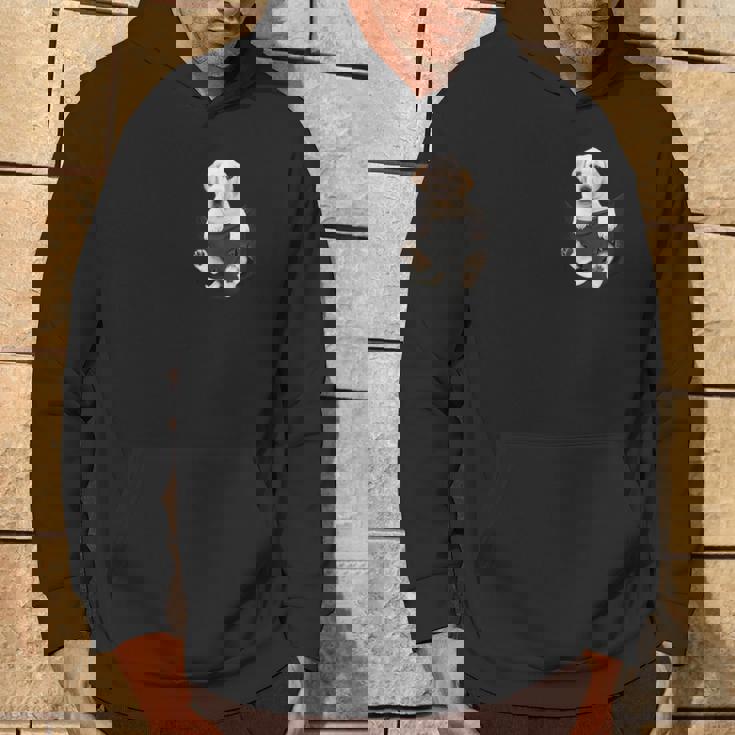 ラブラドール愛好家のためのポケットに入った面白いラブラドールレトリーバー パーカー ライフスタイル