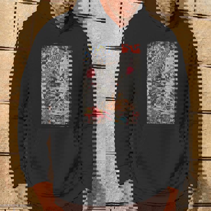 ラーメンヌードル 猫 ヴィンテージ 日本 Hip Hopヒップホップ かわいい オタク レトロ 猫 マンガ アニメ パーカー ライフスタイル