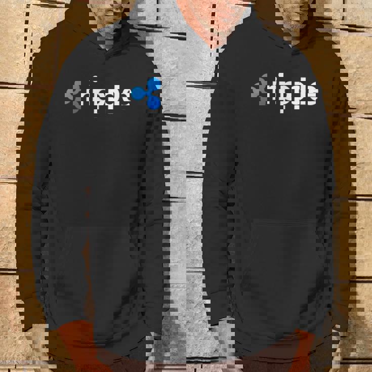 リップルロゴ クリプトxrpコイン 暗号通貨 パーカー ライフスタイル