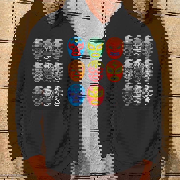 ルチャリブレ レスラーマスク かわいいフリーファイティングギフト パーカー ライフスタイル