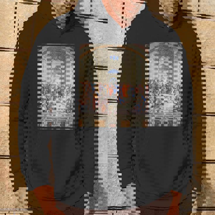 ルネッサンス名画 アテネの学校 パーカー ライフスタイル