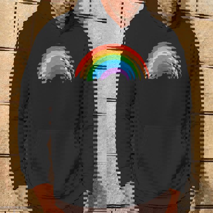 レインボーデザイン レインボー パーカー ライフスタイル