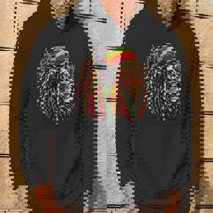 レゲエ服 メンズ ルーツ ラスタライオン 420 ジャマイカ パーカー ライフスタイル