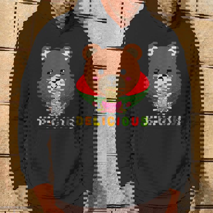 レッサーパンダ食べるラーメン5 パーカー ライフスタイル