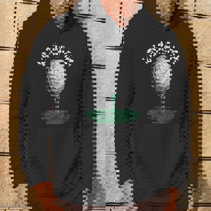 レッツパーティー 面白いゴルフ愛好家 ゴルファー ゴルフ愛好家 パーカー ライフスタイル