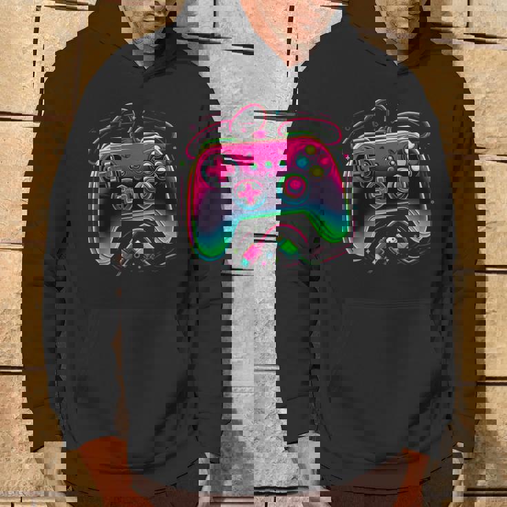 レトロ ゲーミング コントローラー ゲーマー ビデオ ゲーム コントローラー パーカー ライフスタイル