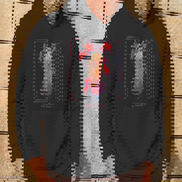 レトロ ソフト グランジ アニメ 美的 赤い スパイダーリリー パーカー ライフスタイル