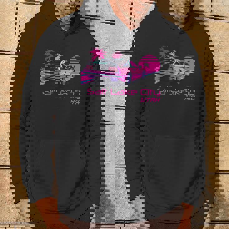 レトロ ソルトレイクシティ ユタ パーカー ライフスタイル