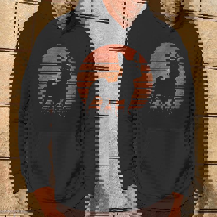 レトロ デザイン フレンチ ブルドッグ パーカー ライフスタイル