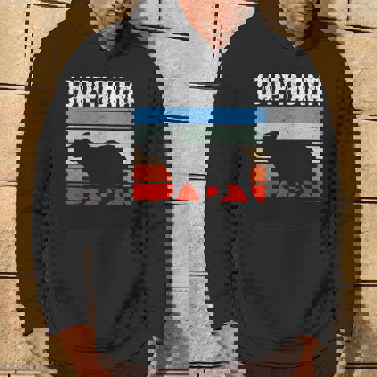 レトロ ビンテージ カピバラ かわいい 動物 パーカー ライフスタイル