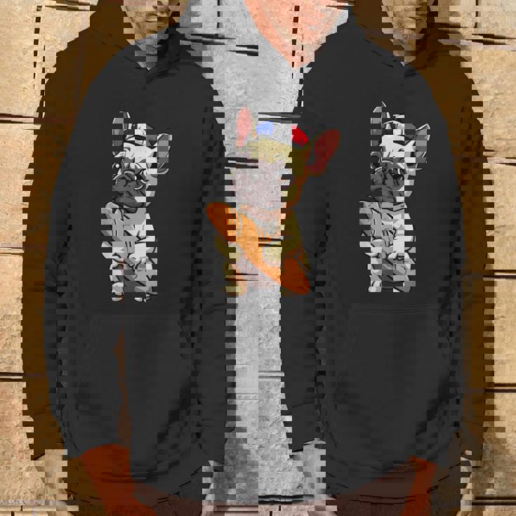 レトロ ヴィンテージ かわいい フレンチブルドッグ パリ お土産 ギフト パーカー ライフスタイル