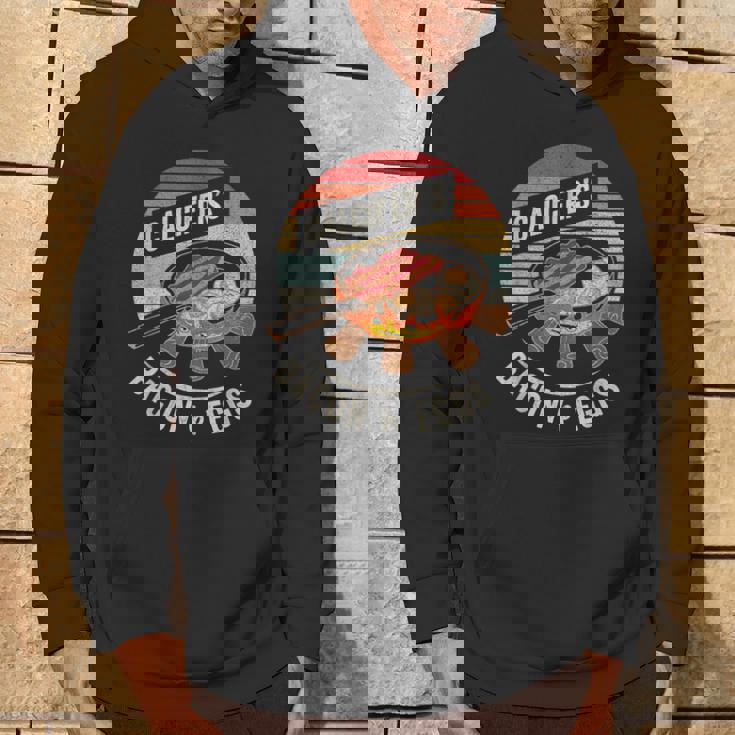 レトロ ヴィンテージ カルシファーのベーコンと卵料理 食品愛好家 パーカー ライフスタイル