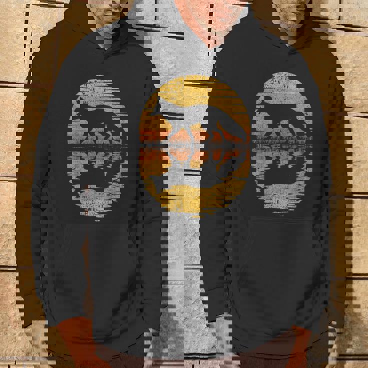 レトロ ヴィンテージ キツネ 反射 70年代 80年代 犬 動物 パーカー ライフスタイル