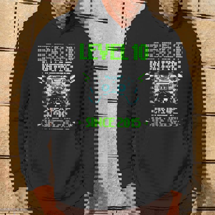 レベル 10 アンロック 素晴らしい 2015 ビデオゲーム 10歳の誕生日 パーカー ライフスタイル