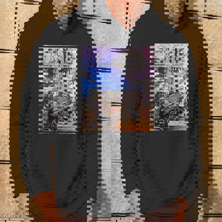 ローライダーサンセット パーカー ライフスタイル