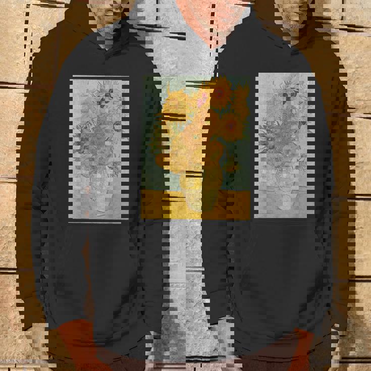 ヴィンセント・ヴァン・ゴッホのひまわり パーカー ライフスタイル