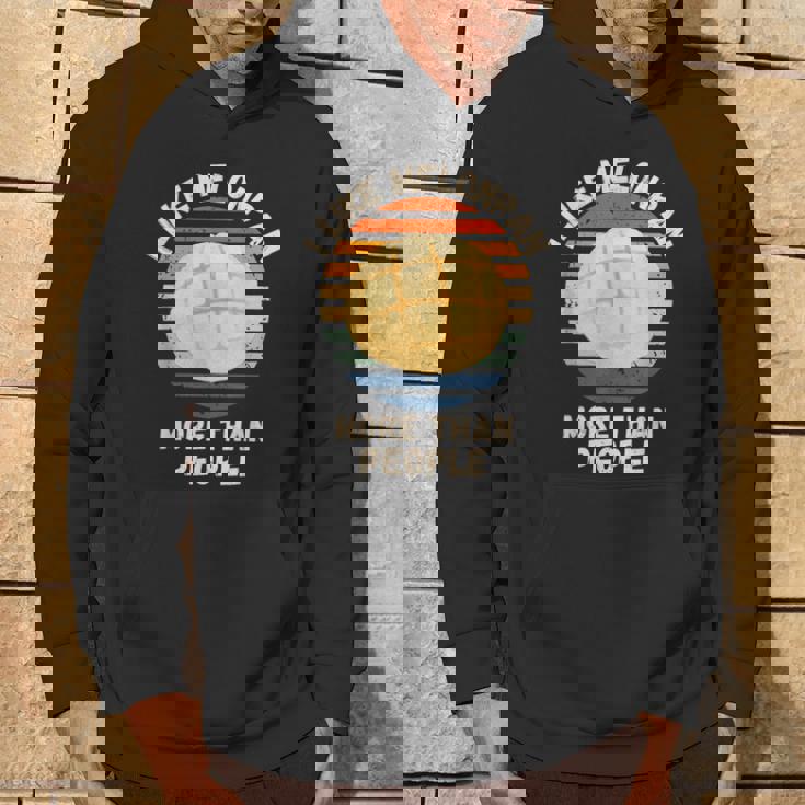 ヴィンテージ I Like Melonpan More Than People レトロ メロンパン パーカー ライフスタイル