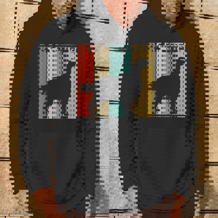 ヴィンテージ アイリッシュセッター 犬の飼い主と恋人 パーカー ライフスタイル